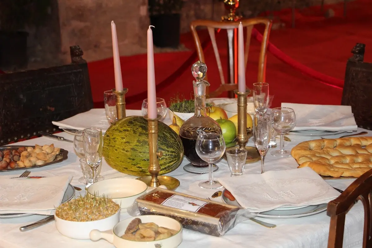 Table calendale au Palais du Roure