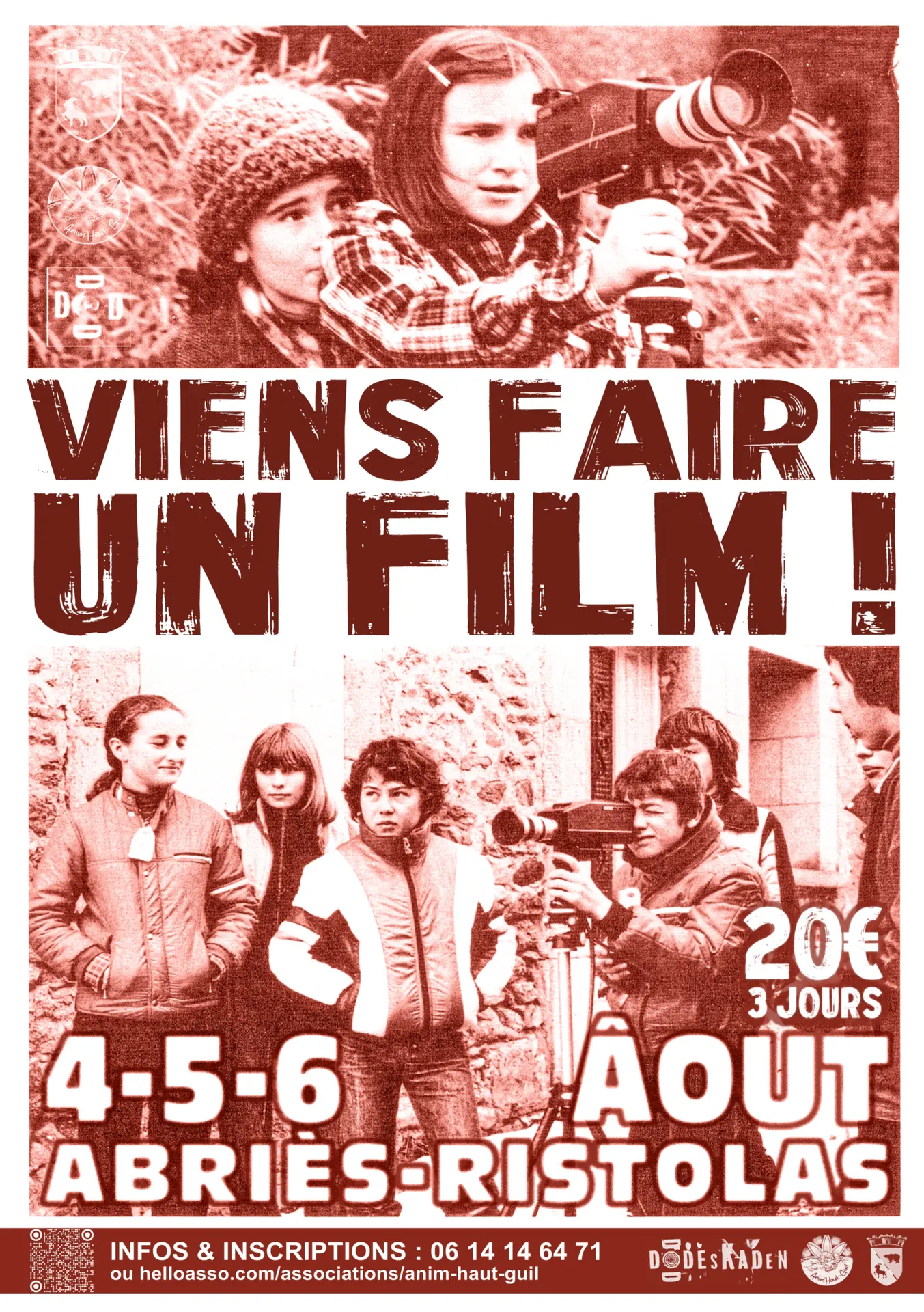 DODESKAVAN : l'atelier cinéma_Abriès-Ristolas