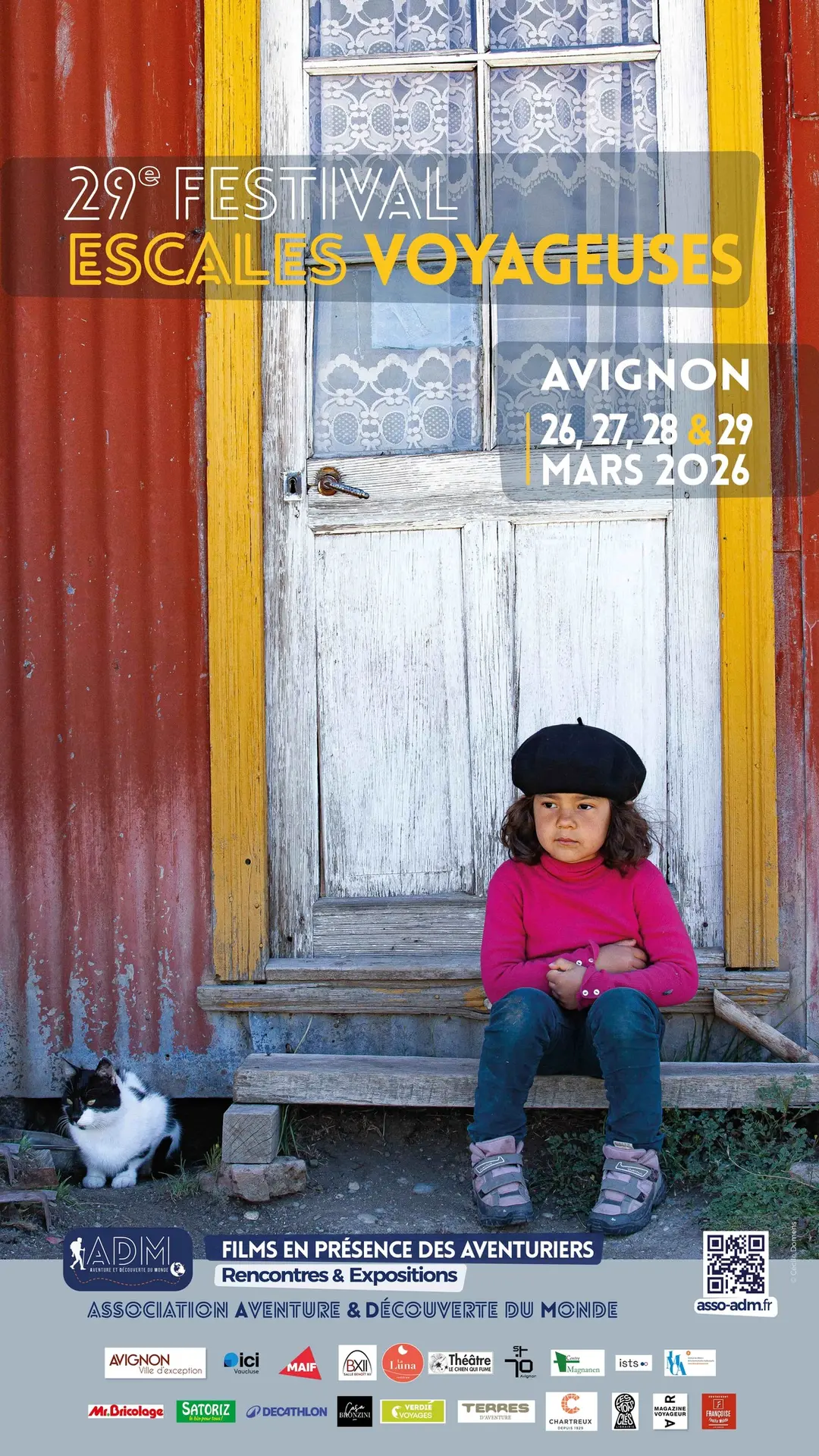 Affiche 29e Festival Escales Voyageuses_Avignon