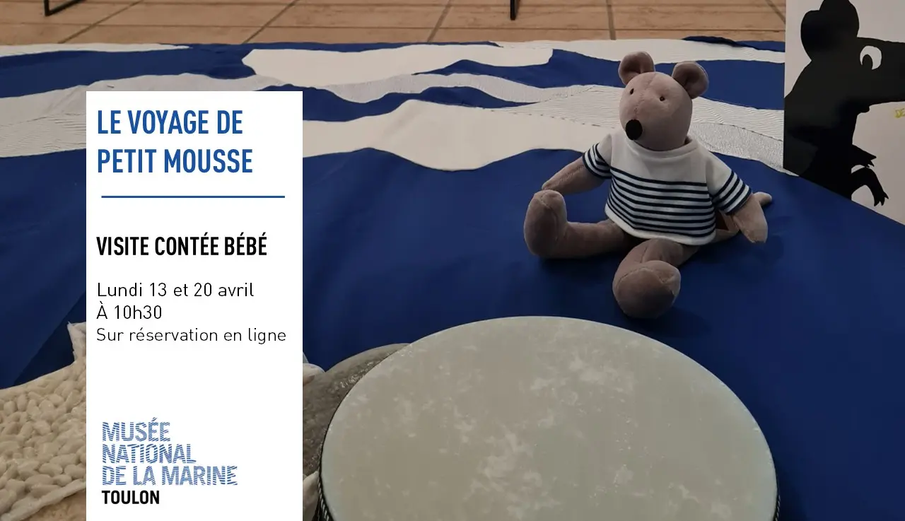 Visite contée bébé voyage du petit mousse