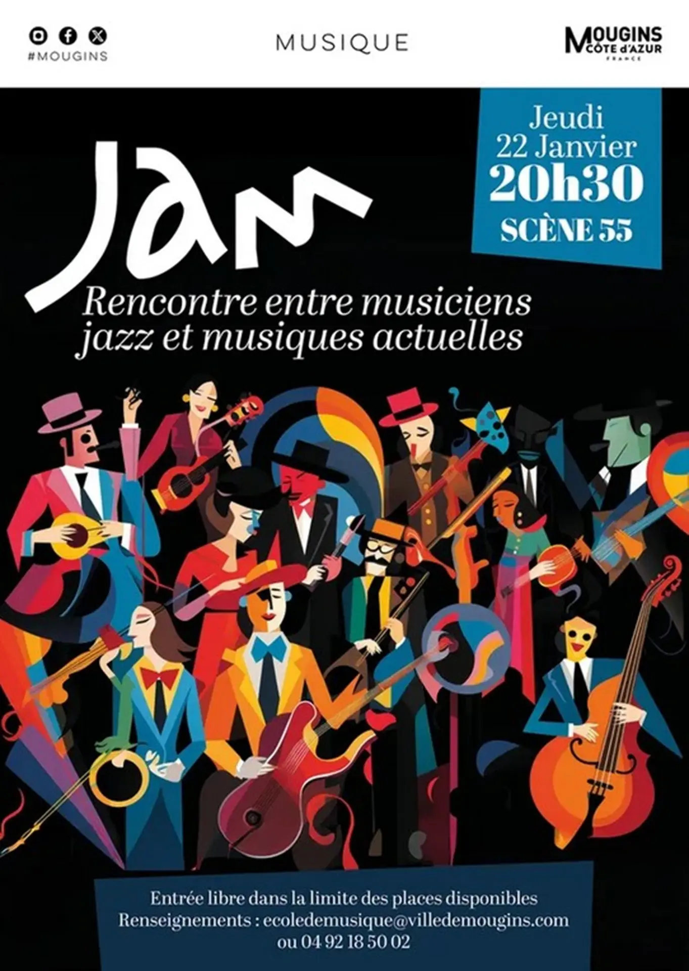 JAM Session - Scène 55 - Mougins