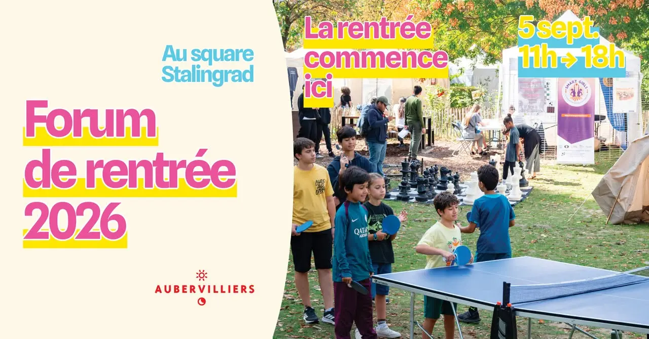 Forum de la rentrée - Aubervilliers