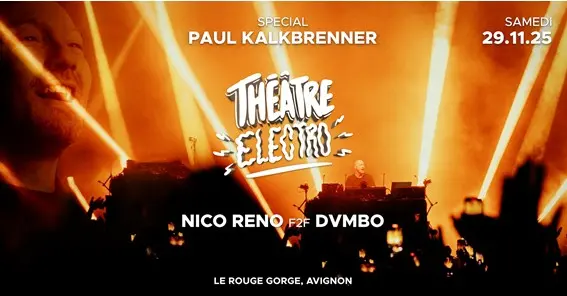 Théâtre Electro spécial Paul Kalkbrenner_Avignon