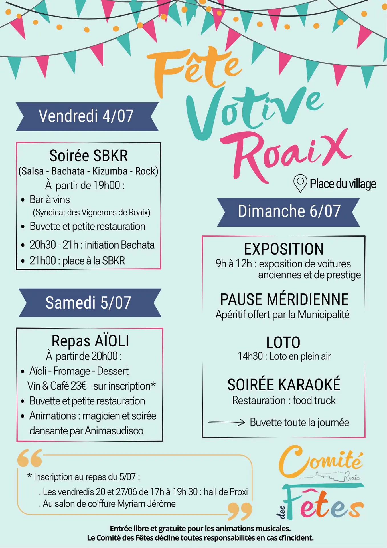 Fête votive_Roaix