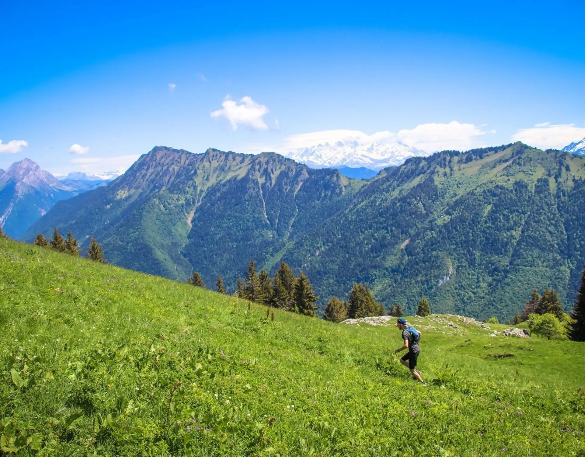 un coureur trail de la Sambuy
