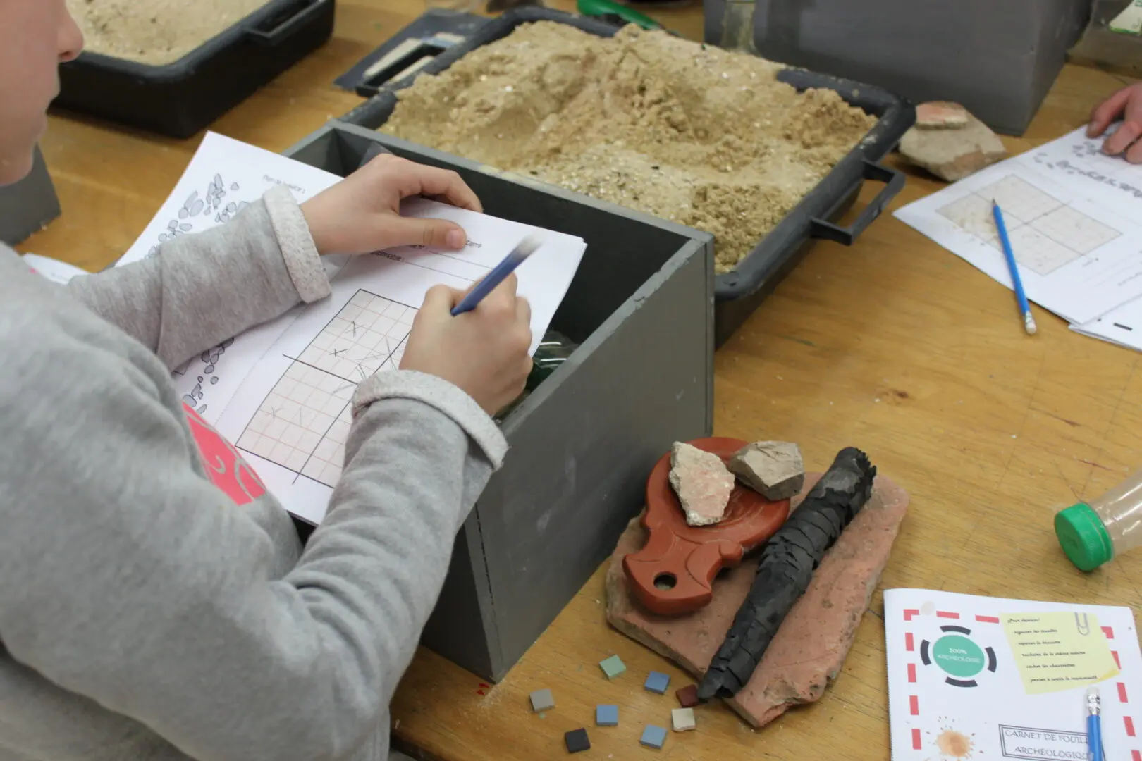 atelier fouille archéologiques