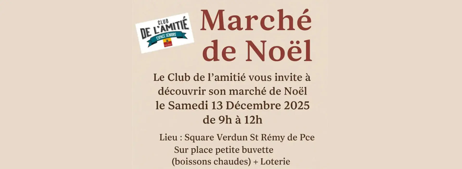 Marche de Noel par le Club de Amitie de Saint Remy de Provence