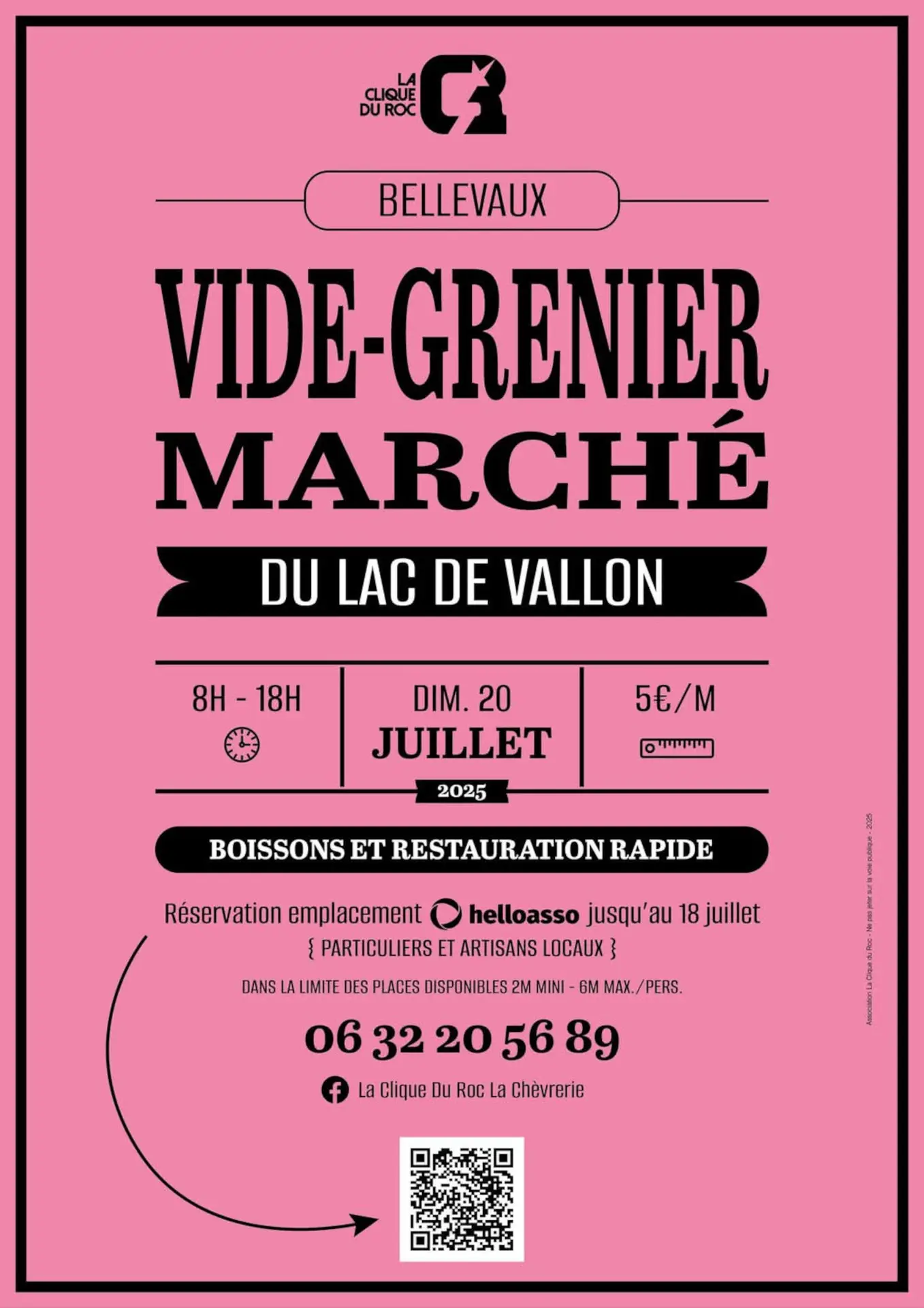 Vide Grenier et Marché des Artisans locaux_Bellevaux - Affiche 2025