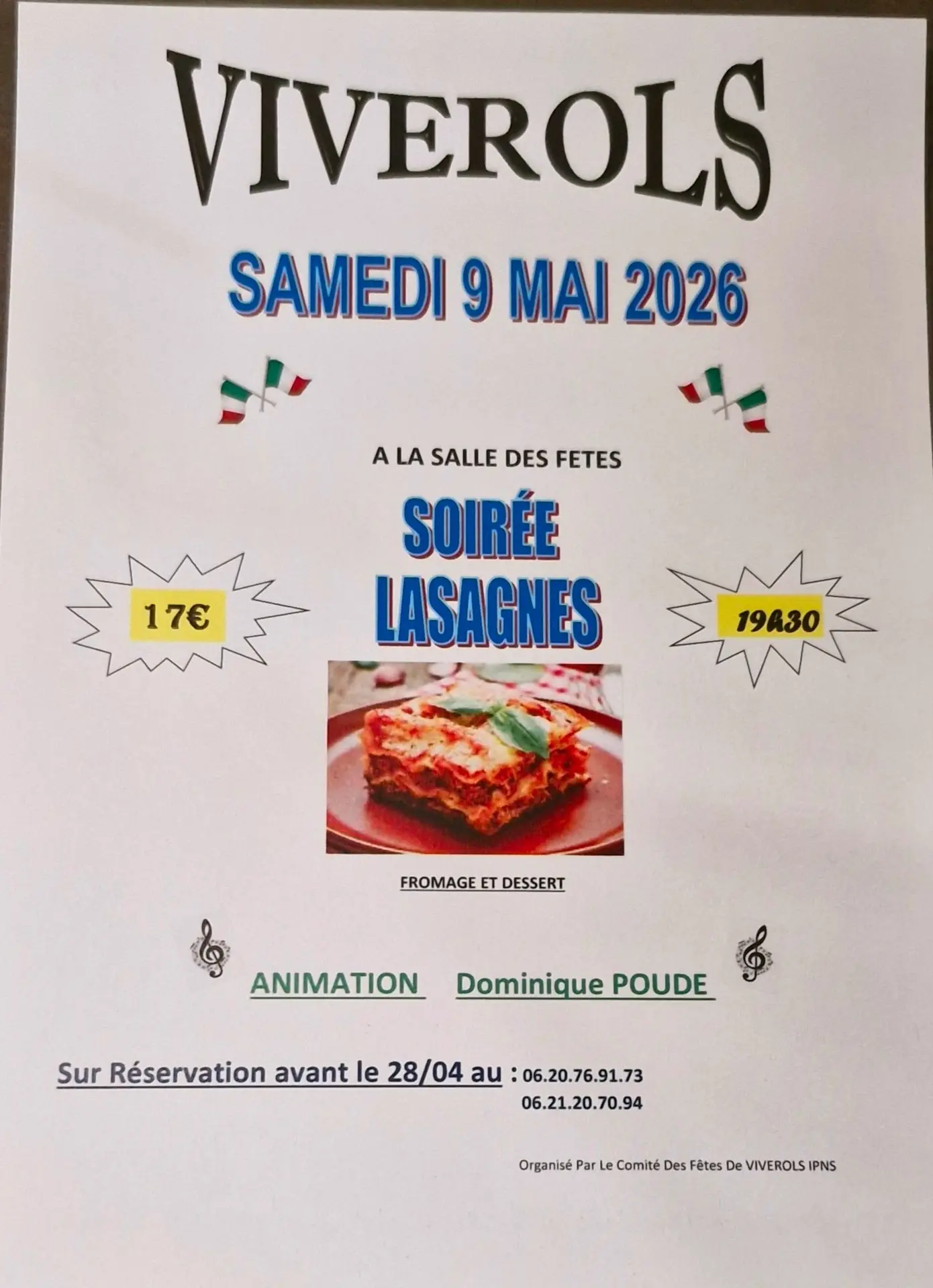 Soirée Lasagnes_Viverols