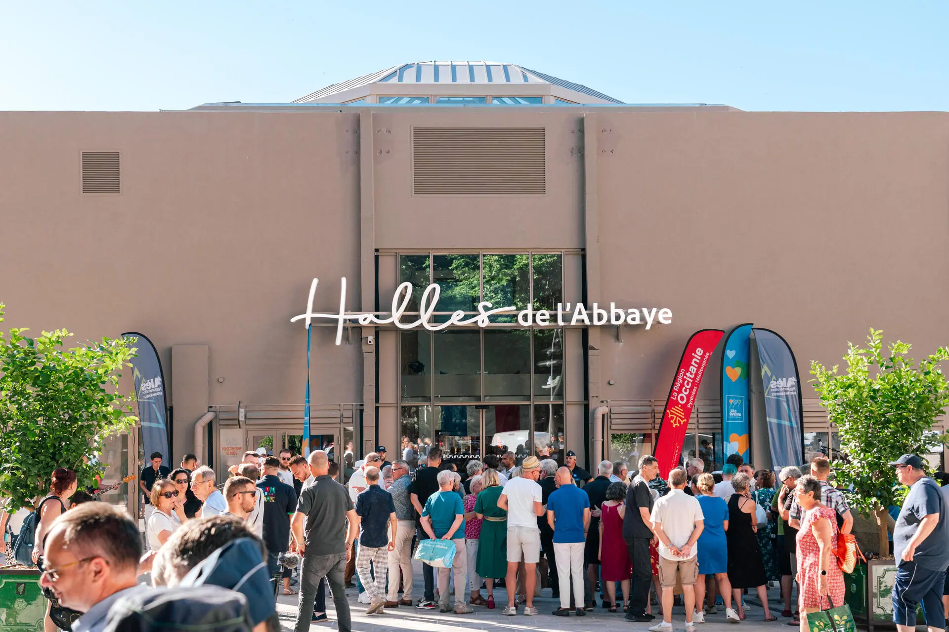Inauguration des Halles