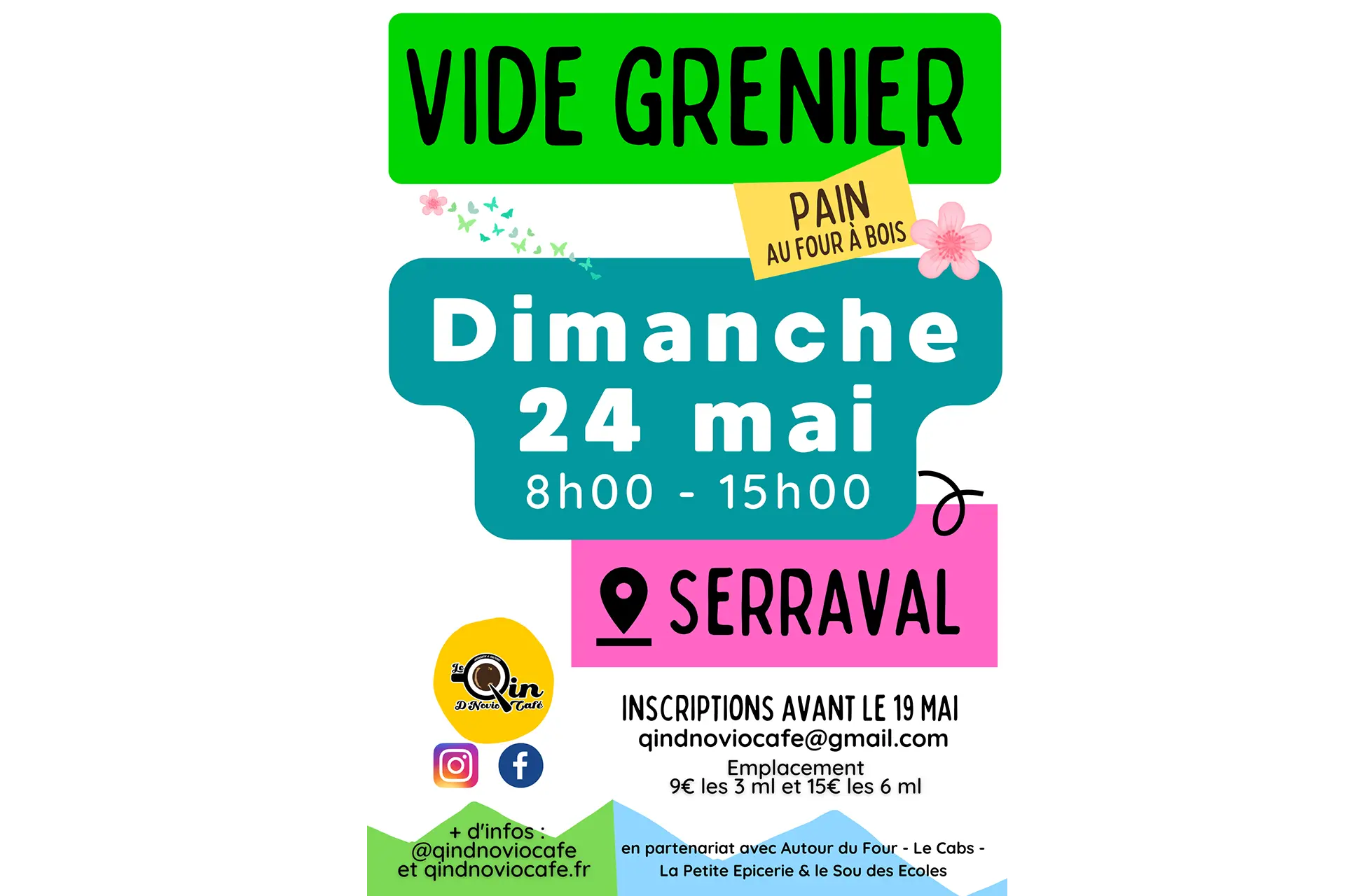 Vide-greniers et vente de pain_Serraval