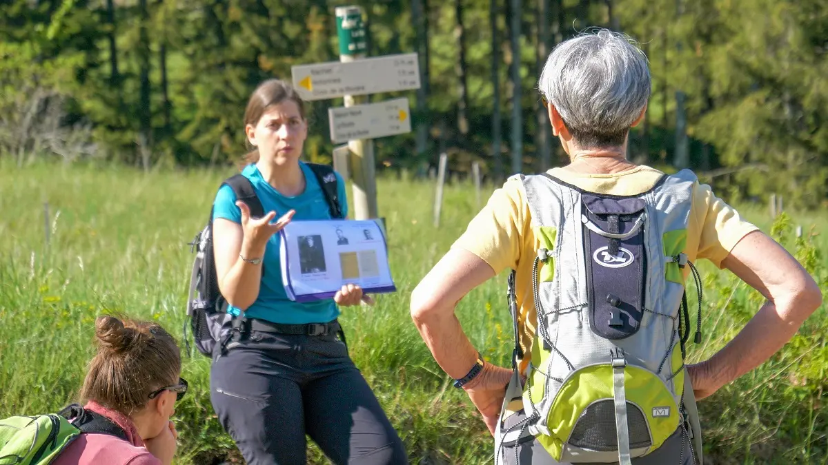 Histoires de résistance, randonnée commentée du sentier du maquis sur le Plateau de Retord