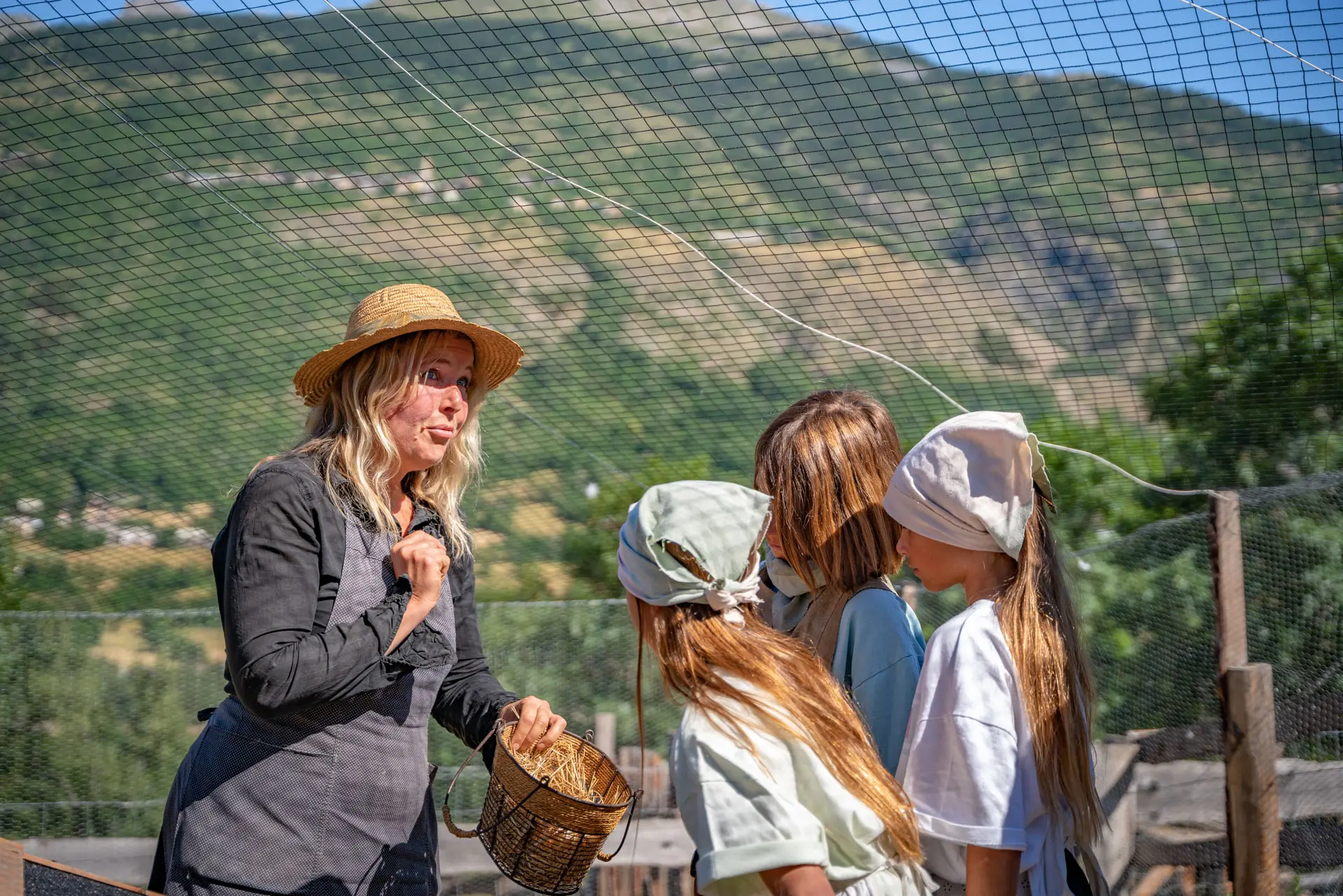 Une ferme pédagogique sur les traditions alpines