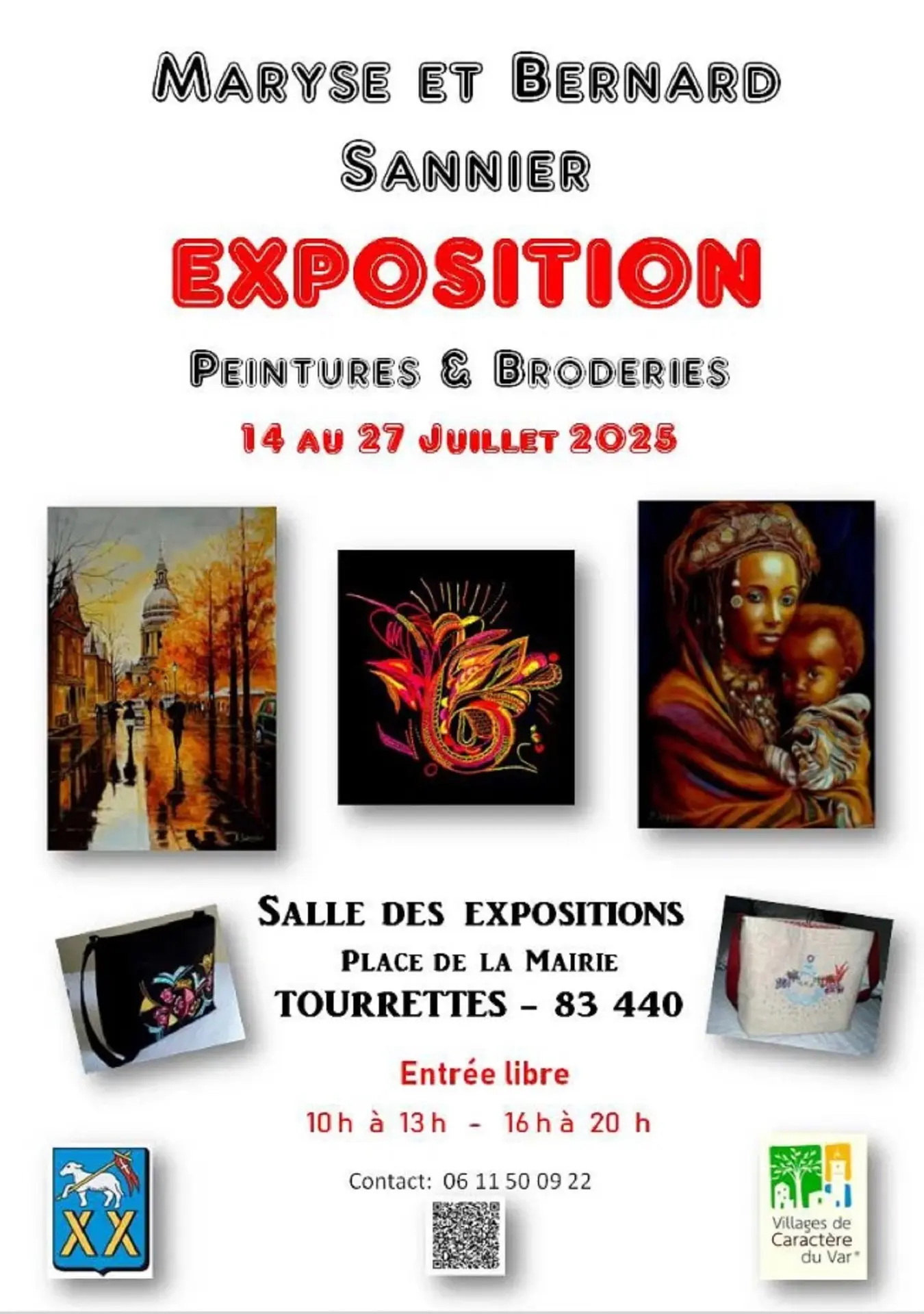 Peintures et Broderies
