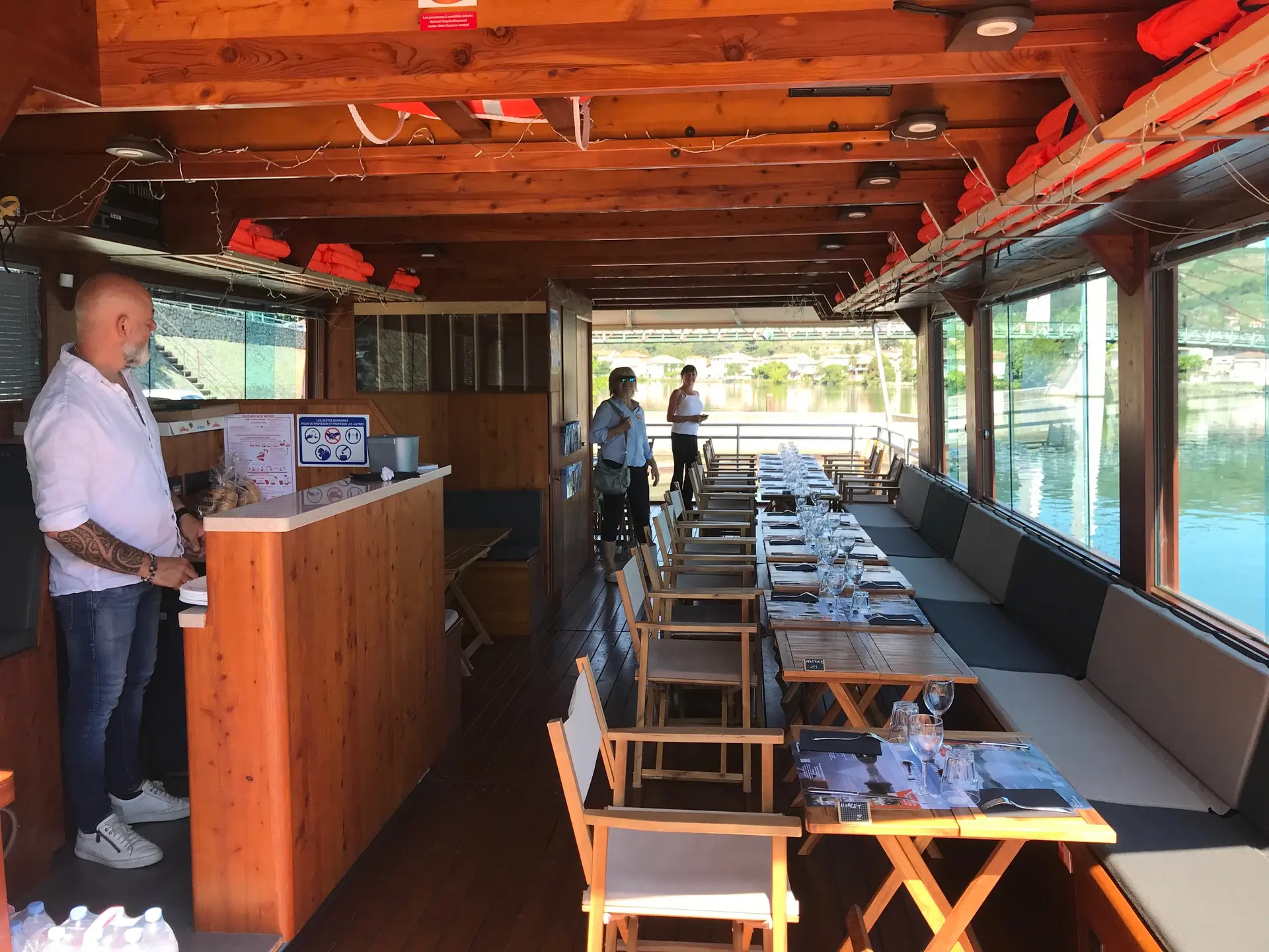 Déjeuner croisière sur le Rhône