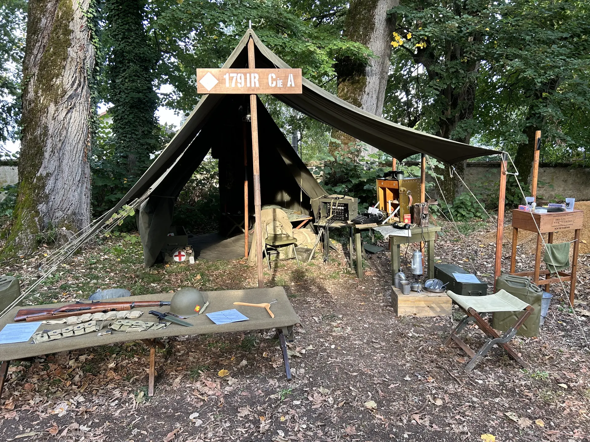 Camp US en 1944