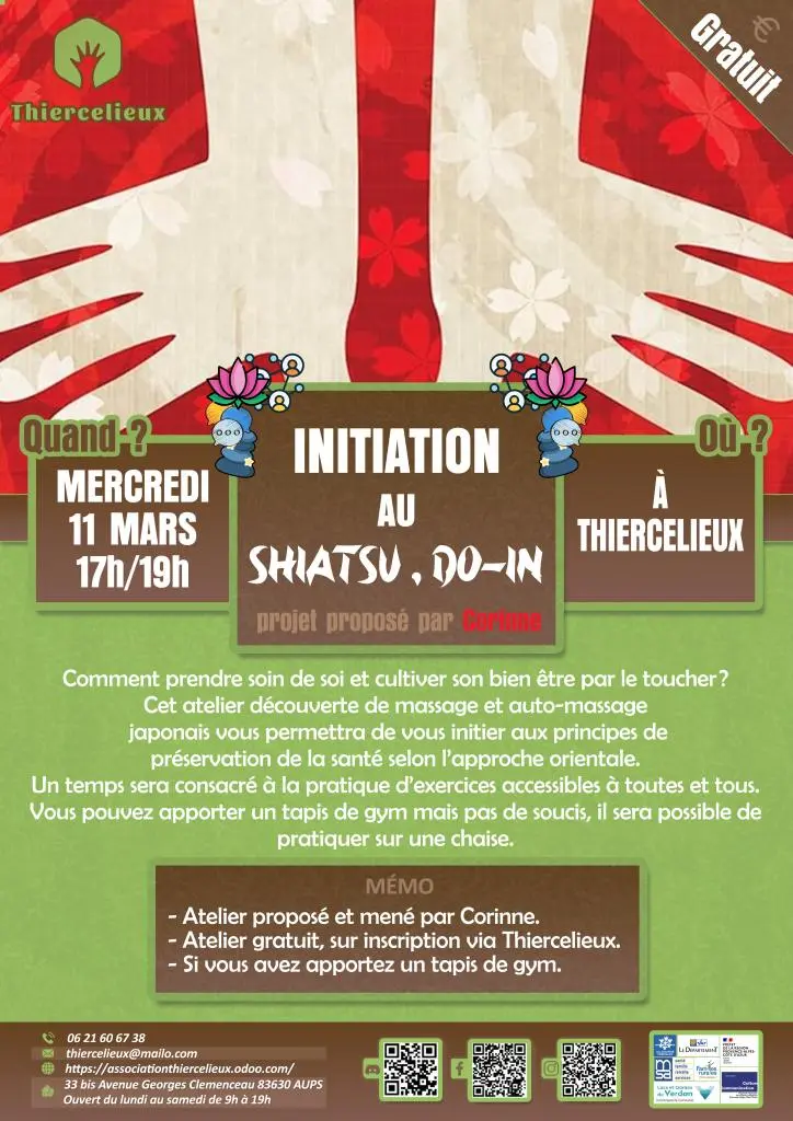 Initiation au Shiatsu Do-In