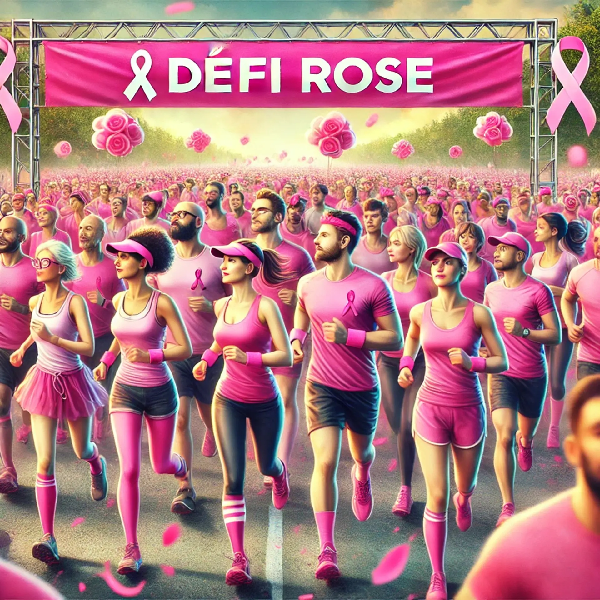 Course pour la prévention du cancer du sein