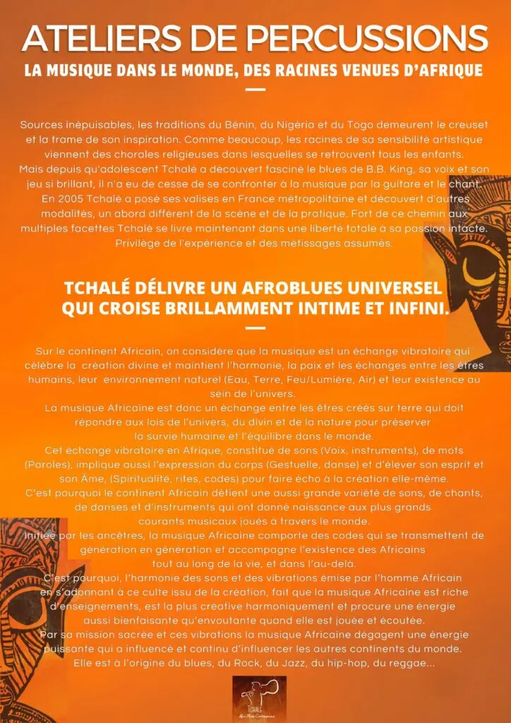 Les Sons du Lub' -Ateliers de percussions