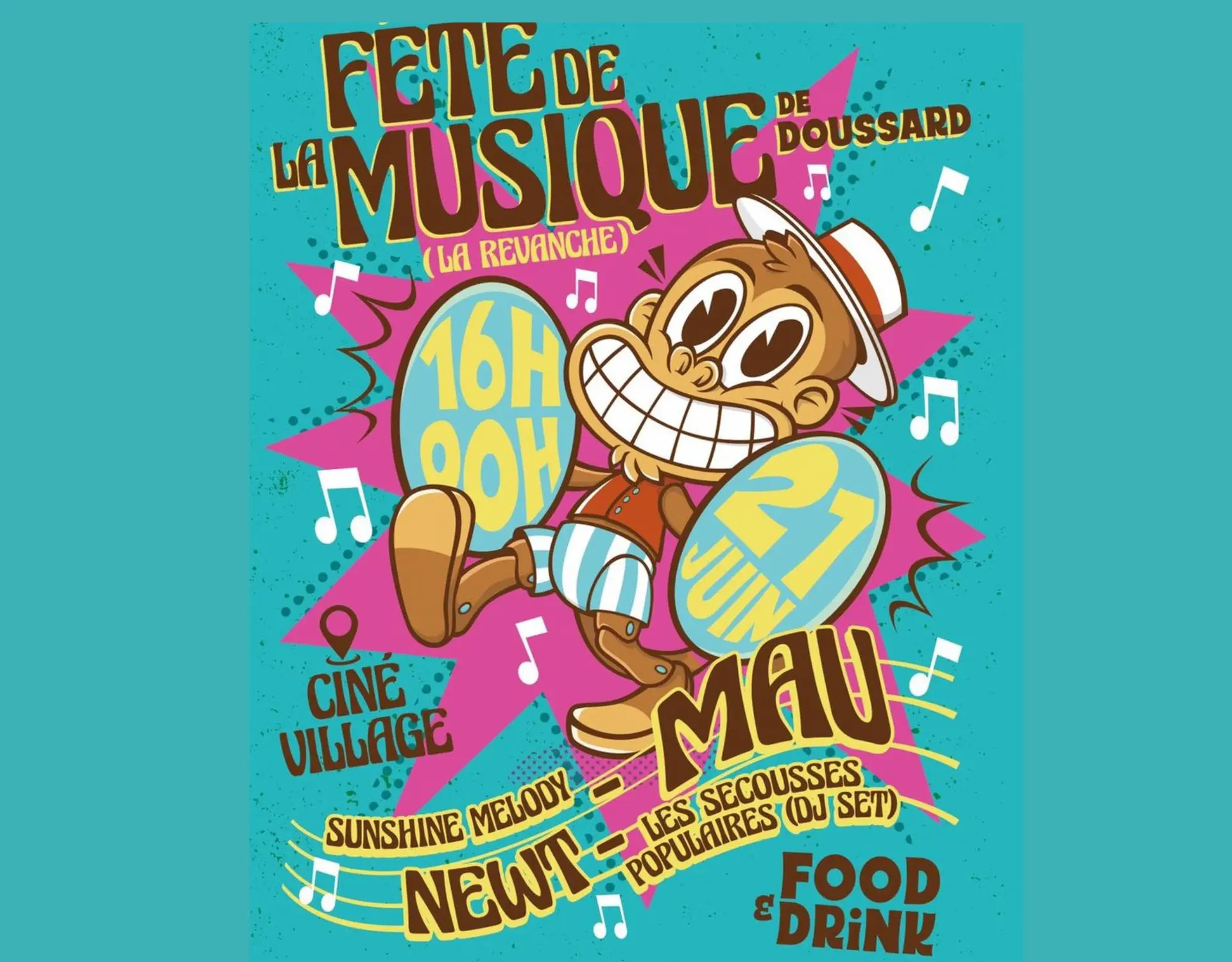 affiche fête de la musique
