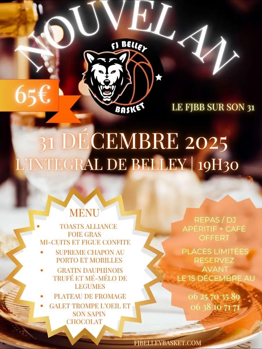 Le FJ Belley Basket sur son 31 !_Belley