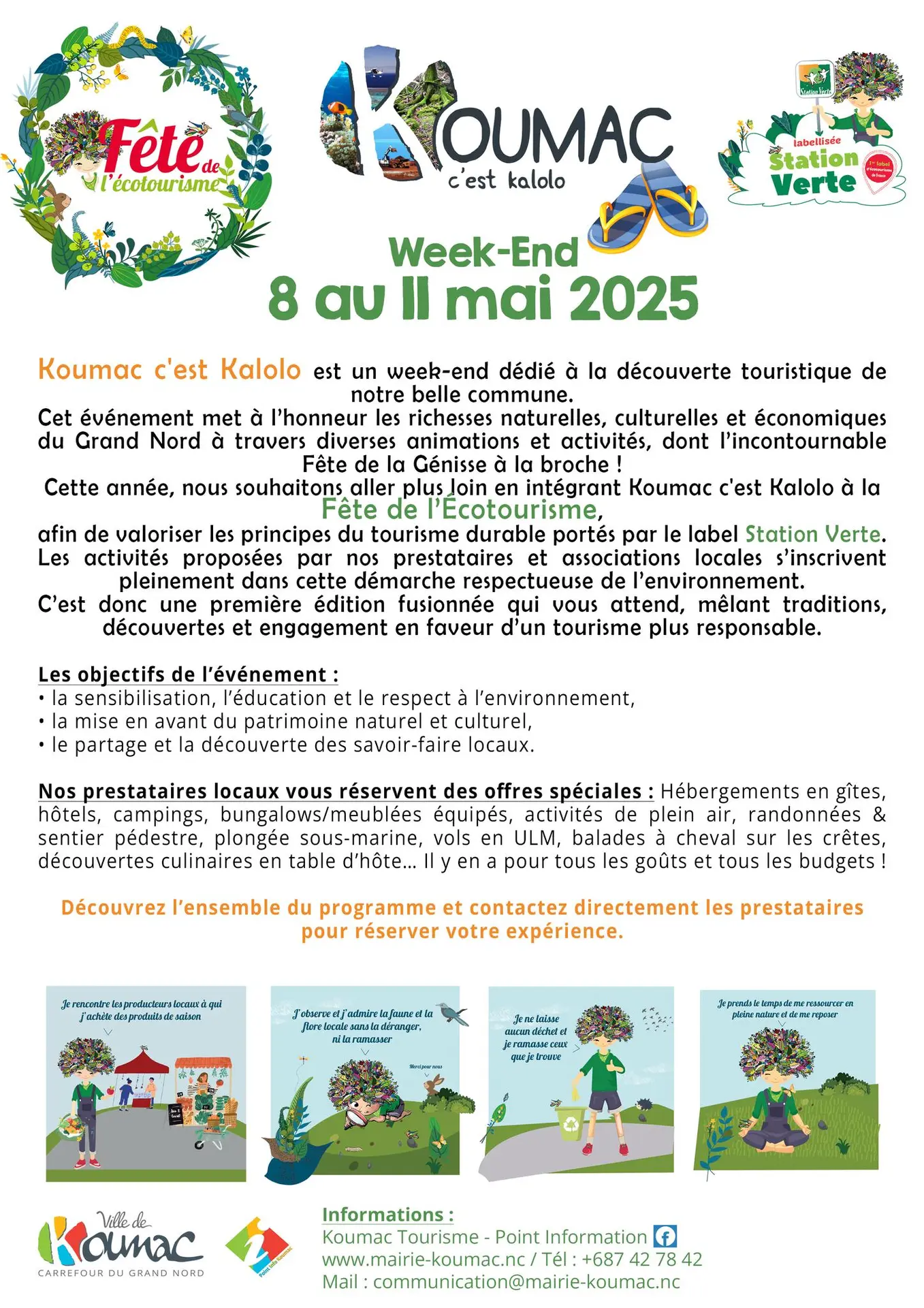 Descriptif événement Koumac, c'est kalolo 2025