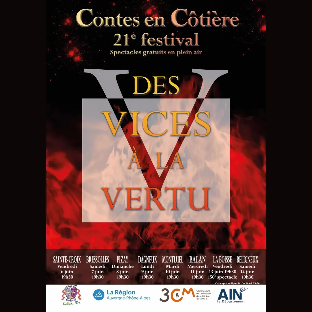 Spectacle Contes en Côtière Des vices à la vertu :