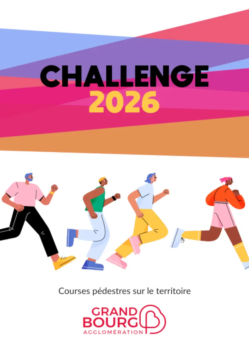 Visuel Challenge 2026 _ Courses pédestres GBA