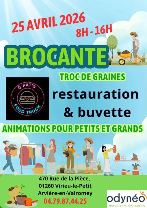 Brocante, fête du jardin des voyages et troc de graines_Arvière-en-Valromey