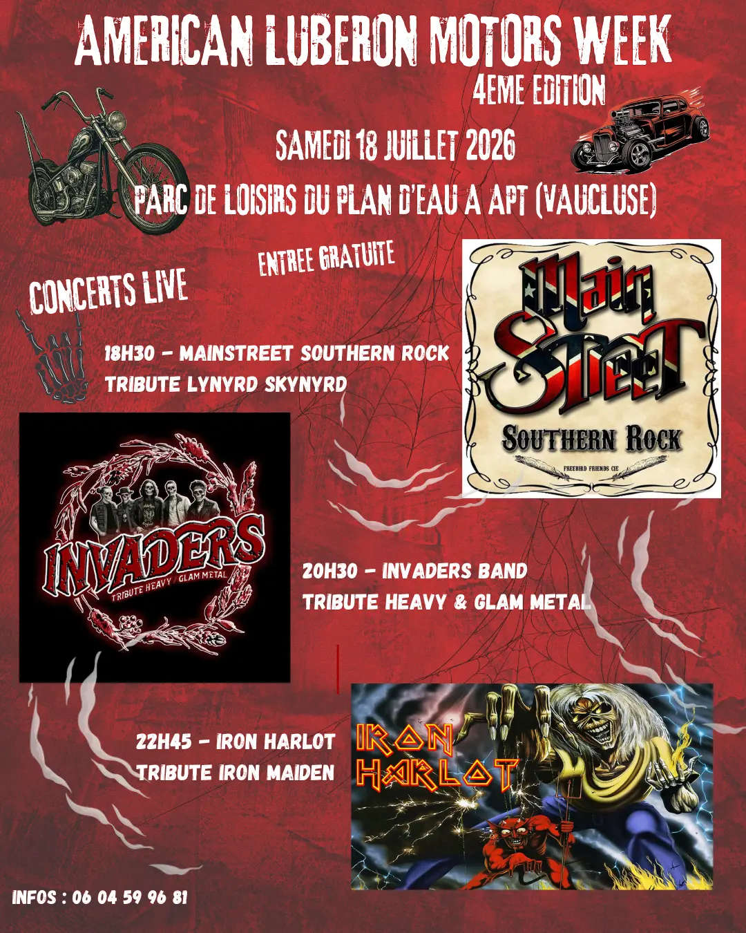 American Luberon Motors concerts