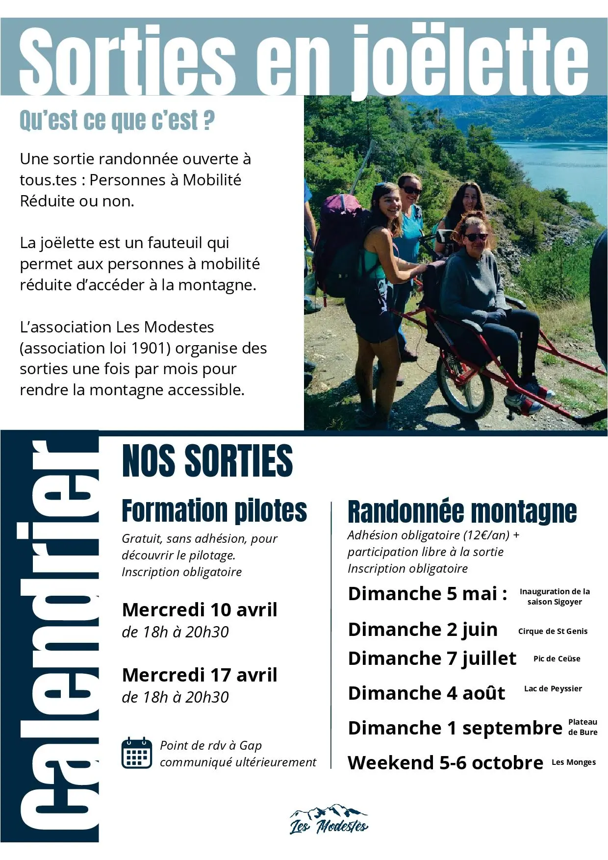 Sorties en joëlette