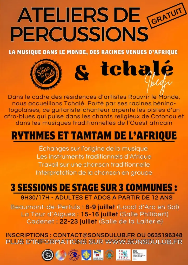Les Sons du Lub' -Ateliers de percussions