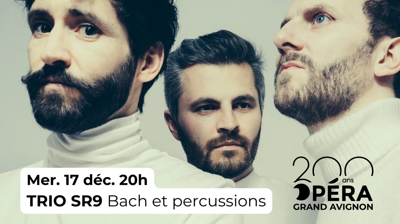 Trio SR9 - Bach et percussions_Avignon