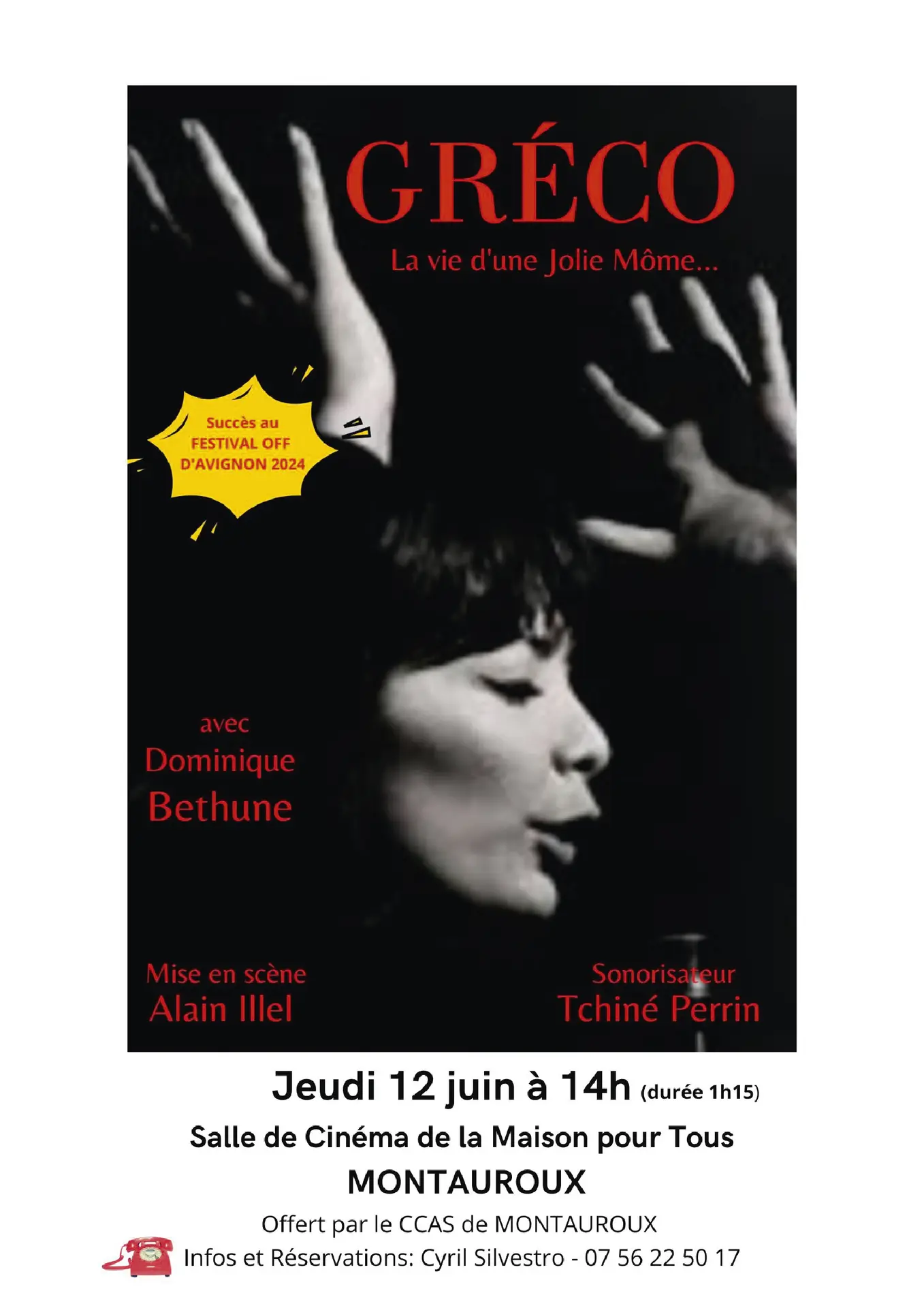 spectacle Gréco