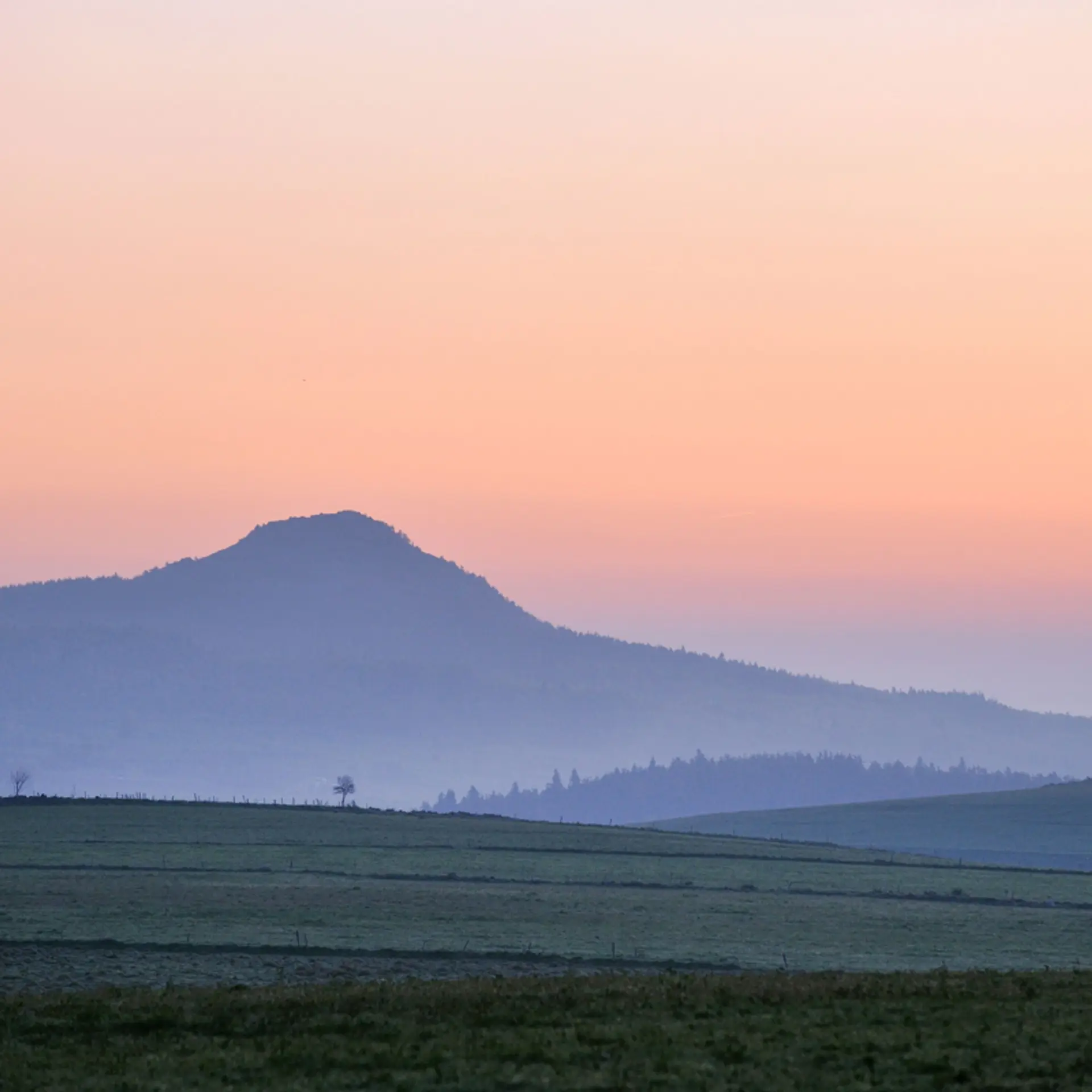 Pic du Lizieux au lever du soleil
