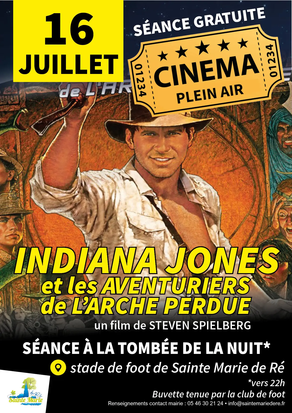 Séance cinéma en plein air_Sainte-Marie-de-Ré