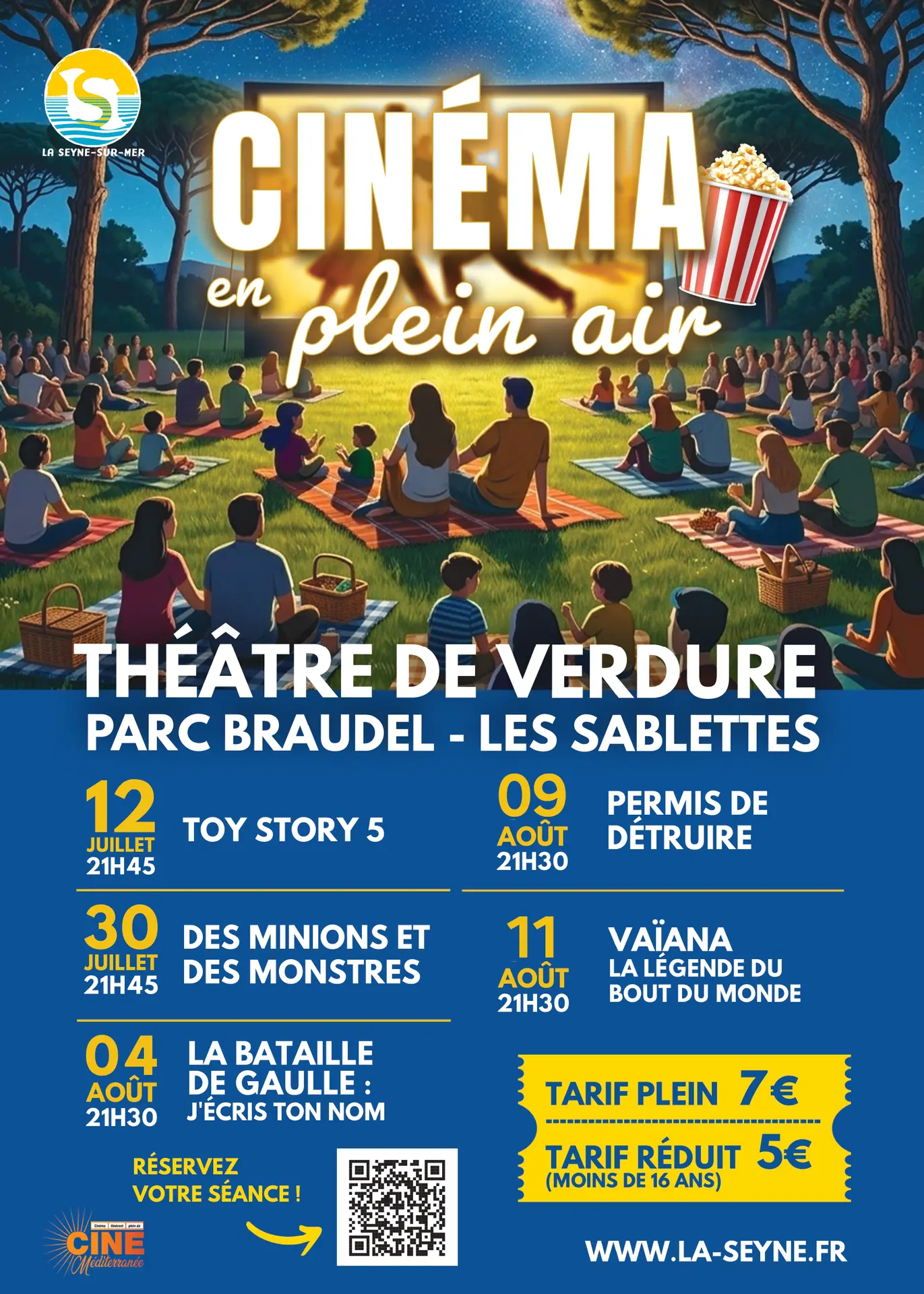Ciné en plein air La Seyne sur Mer