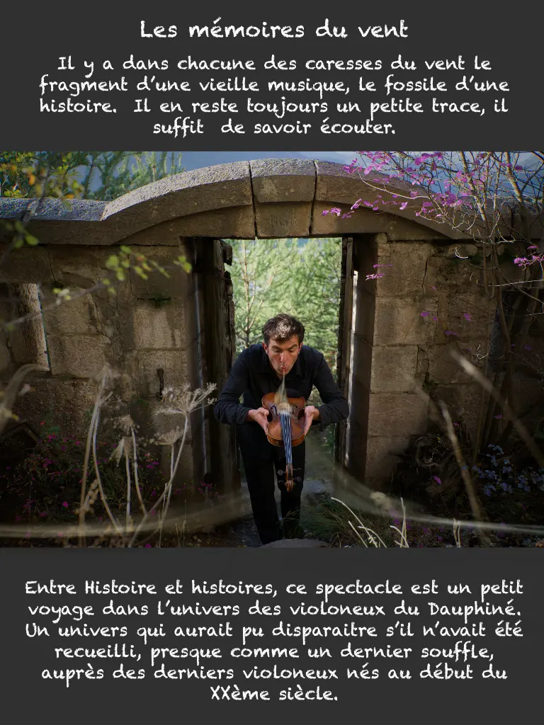 Les Samedis de la Draye Les mémoires du vent Gîte de la Draye