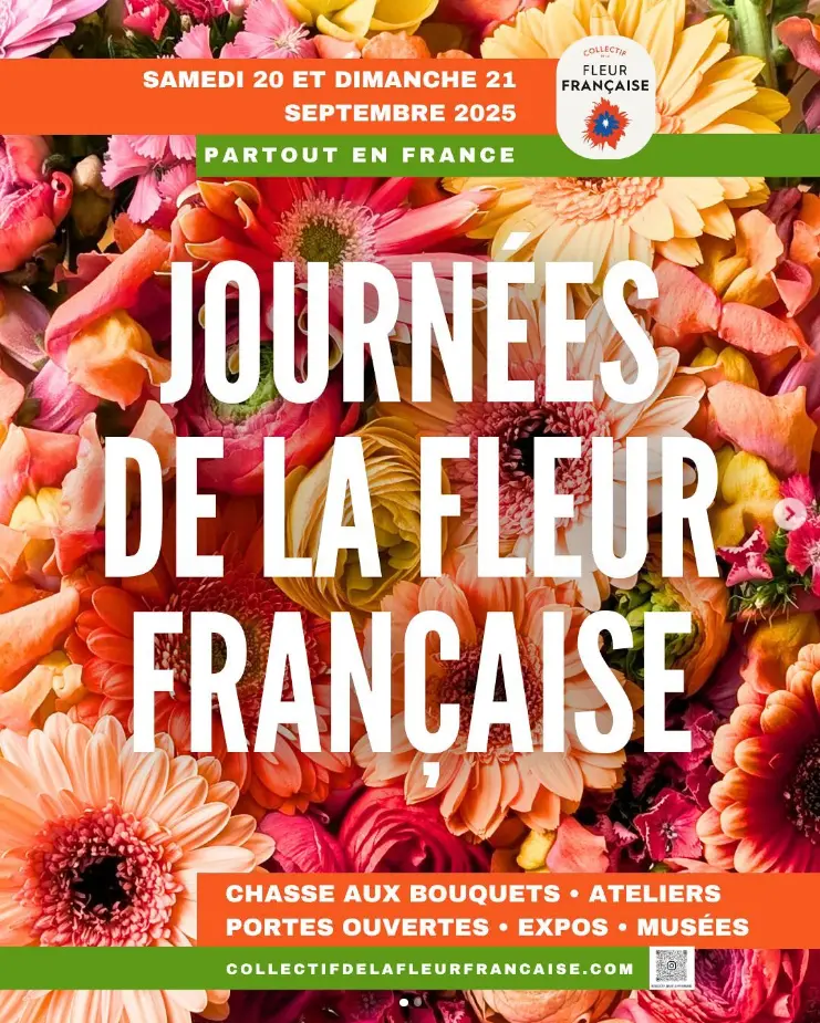 Affiche 2025 - Journées de la Fleur Française
