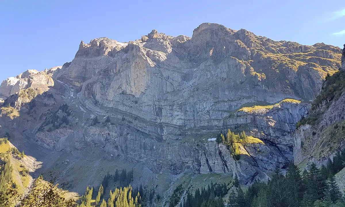 Vue sur les massifs
