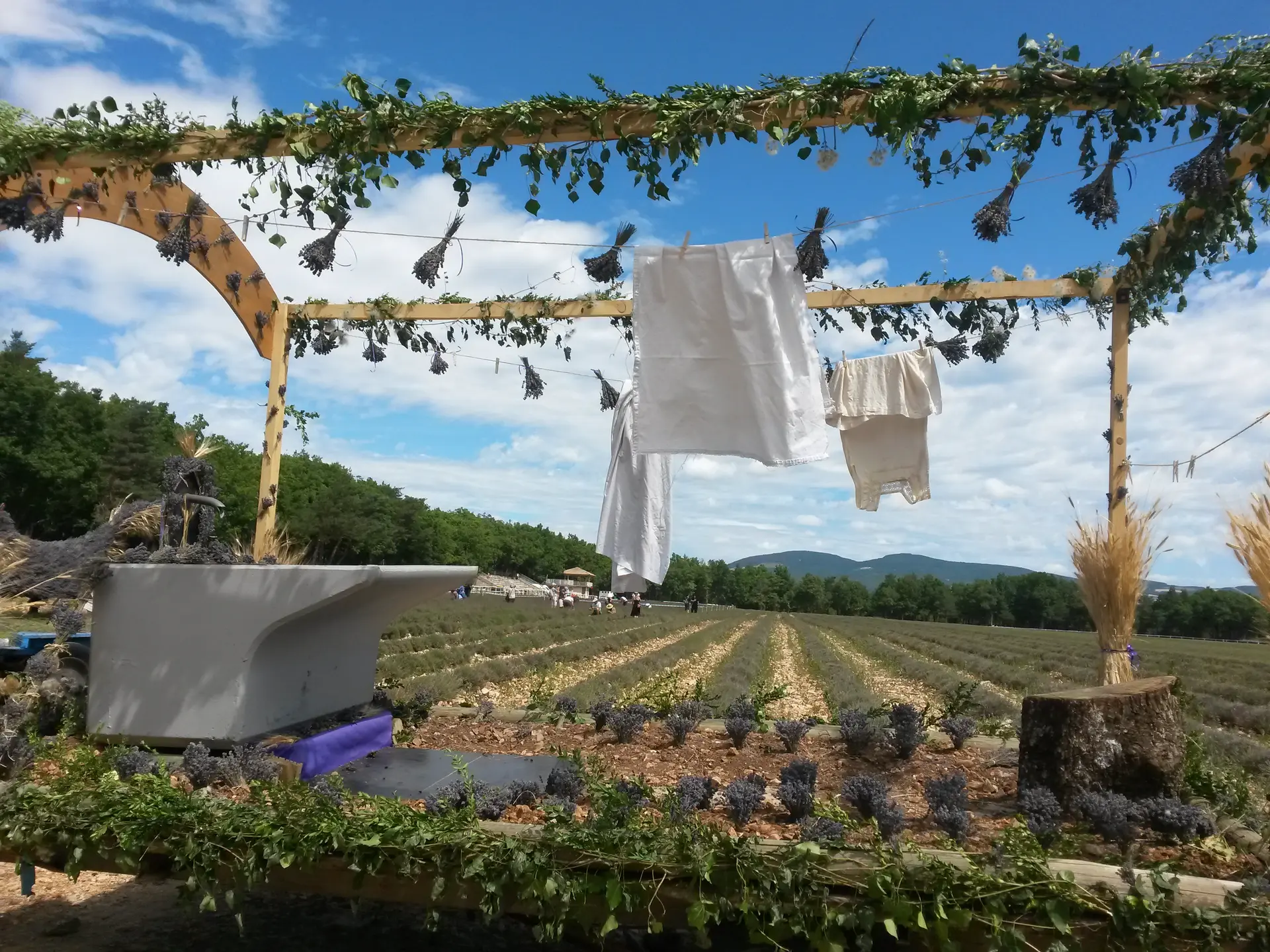 Chars décorés