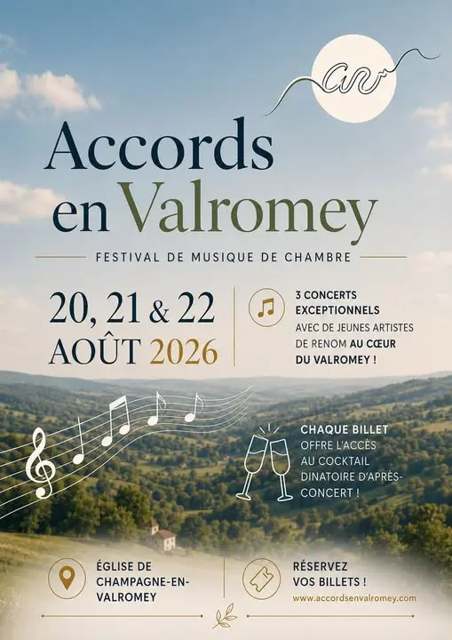 Festival : Accords en Valromey - concert de clotûre_Champagne-en-Valromey