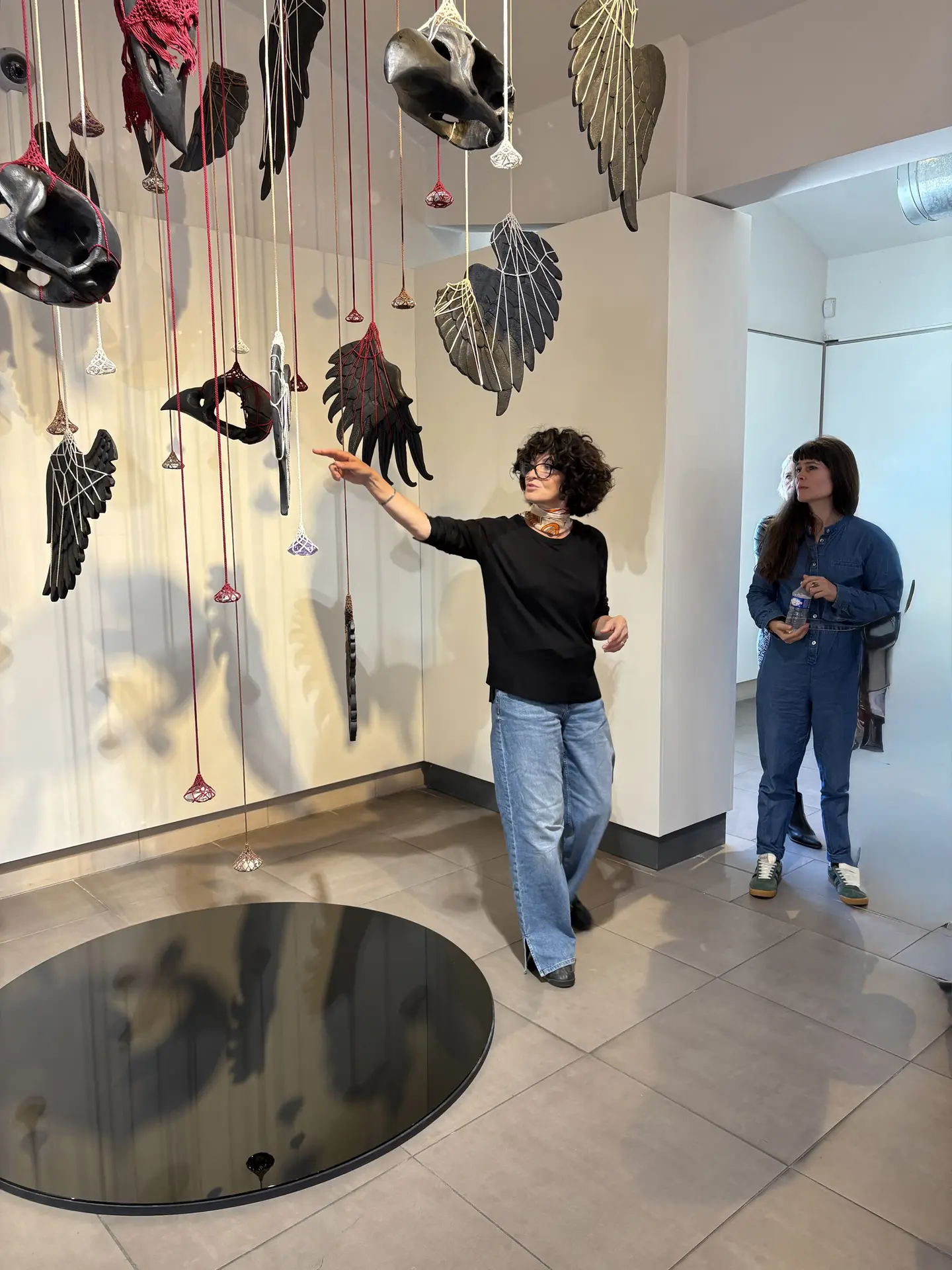 Visite avec Katia Boudarel