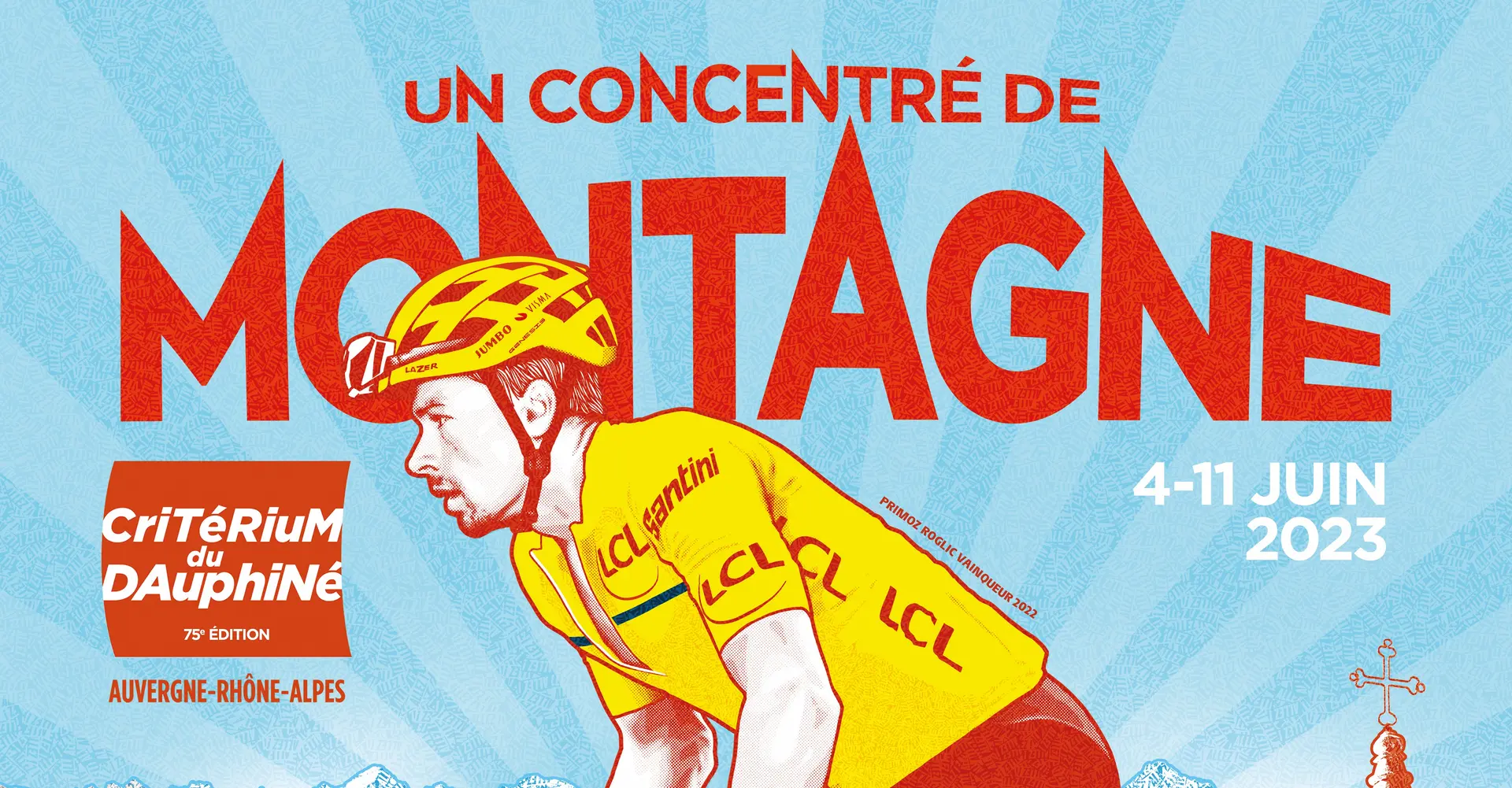 Arrivée du Critérium du Dauphiné à Crest-Voland