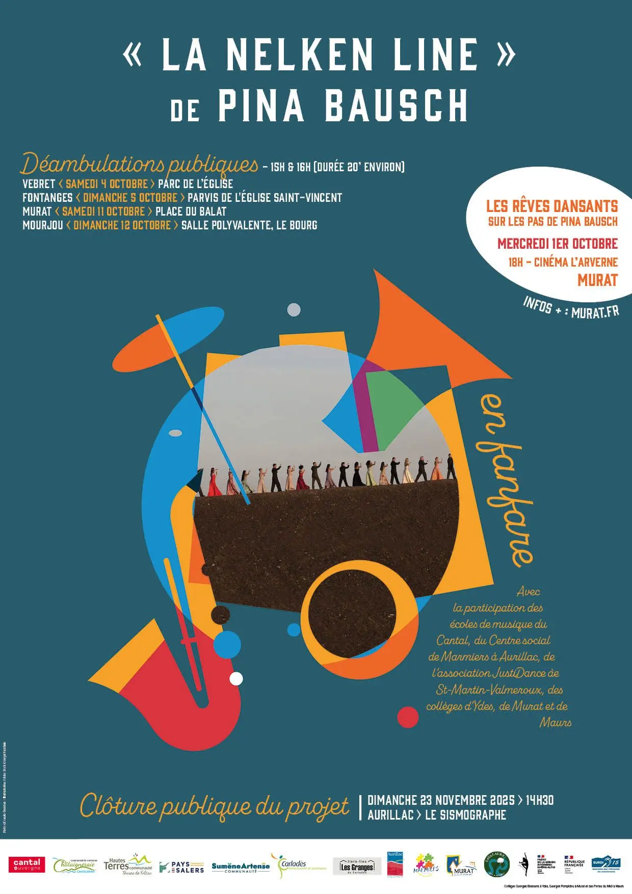 La Nelken Line en fanfare_Aurillac