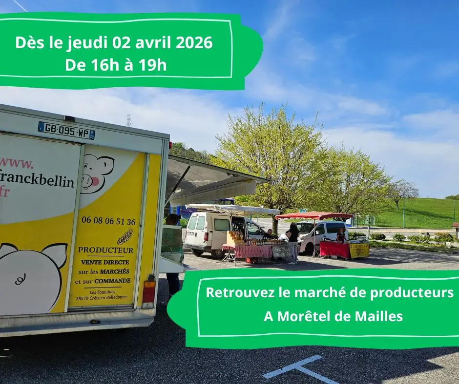 Marché de producteur à Morêtel de Mailles - Crêts en Belledonne_Crêts en Belledonne