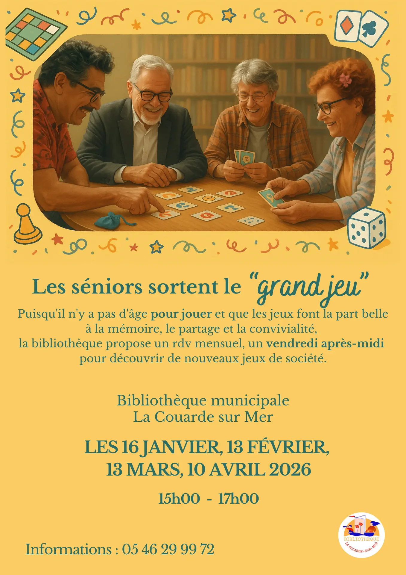Les séniors sortent le grand jeu!_La Couarde-sur-Mer