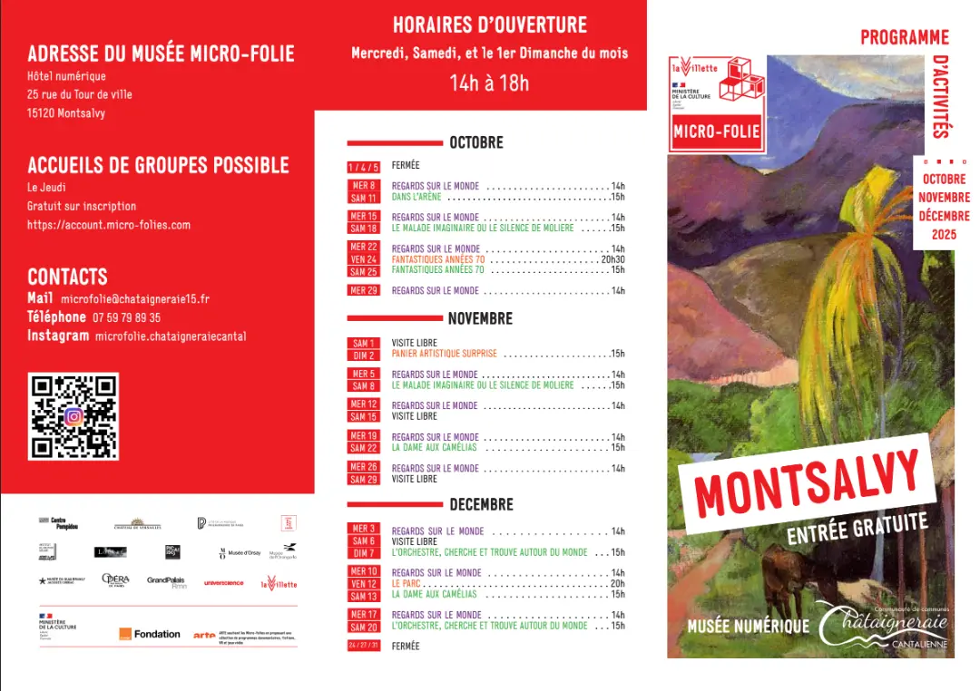 Programme automne 2025 (2/2)