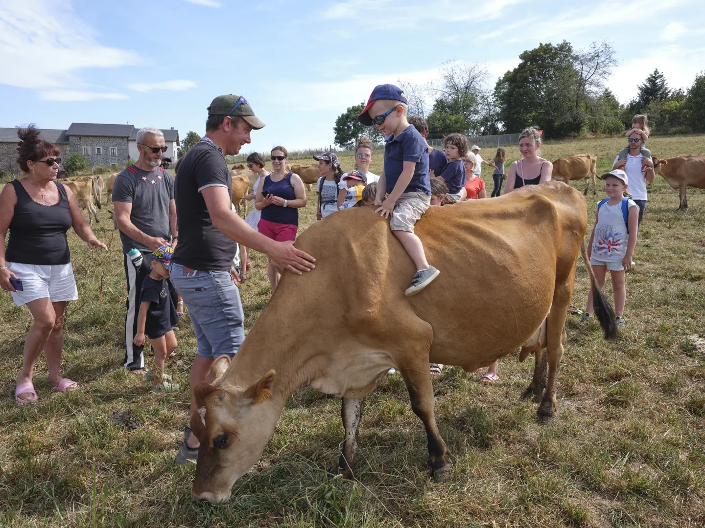 Visite de la ferme vach'Mont bio