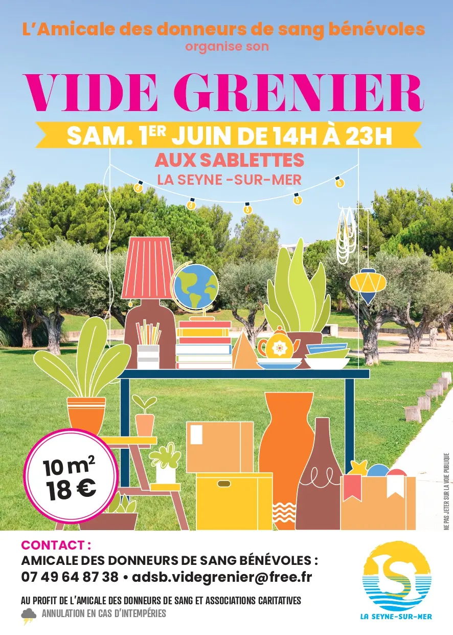 Vide grenier nocturne des Sablettes